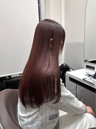 ロング カラー 矢野 晃平のヘアスタイル