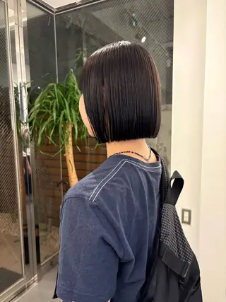 ショート カラー ボブ/似合わせカット /ニュアンスカラーのヘアスタイル