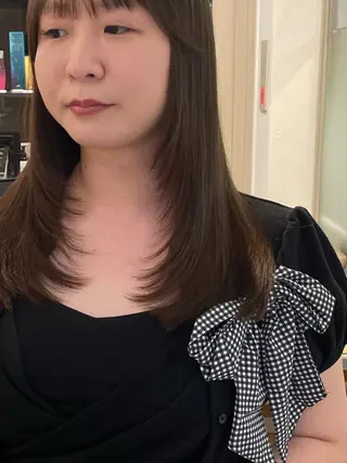 ロング とば みゆうのヘアスタイル