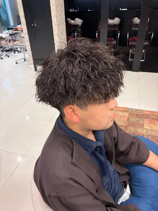 パーマ メンズ みやぎ はるひのヘアスタイル