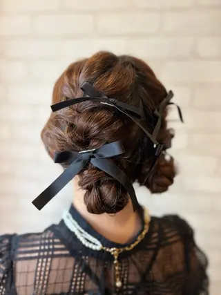 ヘアアレンジ 秋葉 万柚子のヘアスタイル