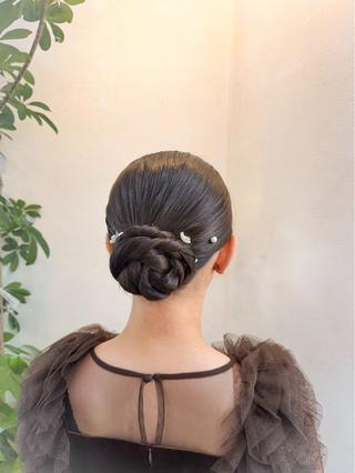 ヘアアレンジ hair make もりした ゆうのヘアスタイル