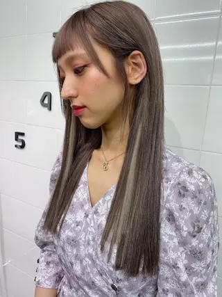 ロング カラー 🧡YUKA🧡 渋谷/ﾌﾟﾙｴｸｽﾃのヘアスタイル