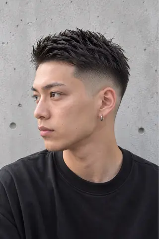 ショート ORI. men’s hairのヘアスタイル