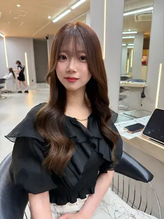 ロング 平山 翔意のヘアスタイル