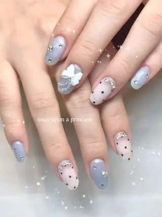 ネイル Once upon a princessのネイルデザイン