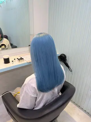 ミディアム カラー ブリーチカラー 🩵MIZUKIのヘアスタイル