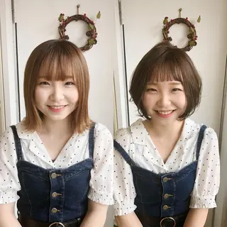 ショート カラー 増山 大起のヘアスタイル