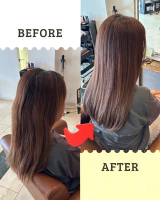カラー Cuthie あやののヘアスタイル