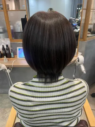 ショート カラー 後藤 舞衣のヘアスタイル