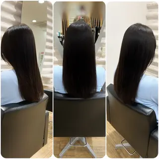 ロング カラー KON|ごまかさない 艶。酸熱×精密カットのヘアスタイル
