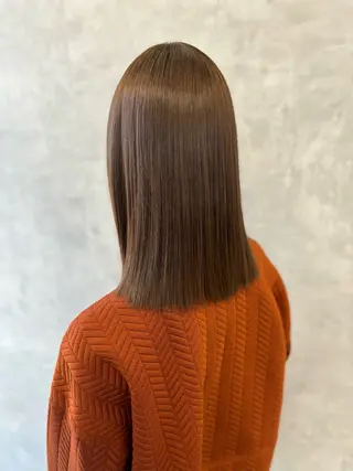 ミディアム カラー NUMBER 天王寺YUYAのヘアスタイル