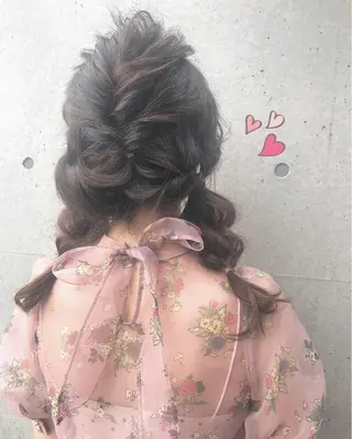ロング ヘアアレンジ Satsuki ✂︎♡のヘアスタイル