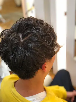 パーマ メンズ ナチュラルスタイル ☘️🌴MITA🌴のヘアスタイル