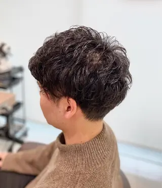 パーマ メンズ 🌟メンズカット🌟 内田祥太のヘアスタイル