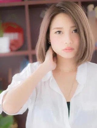 ミディアム カラー 🍀鶴貝 幸哉🍀のヘアスタイル