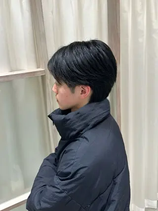 メンズ N,SOL / 岩上 新大のヘアスタイル