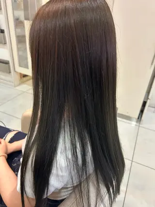 ロング カラー 宮ヶ野 由樹のヘアスタイル
