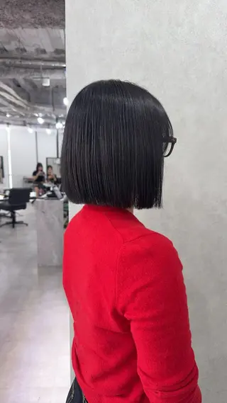ショート カラー 赤み無し柔らかカラー 【梅田】madokaのヘアスタイル