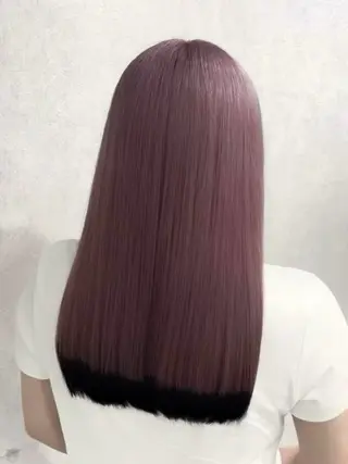 セミロング 🫧ハイトーン ブリーチ✨RYUKIのヘアスタイル