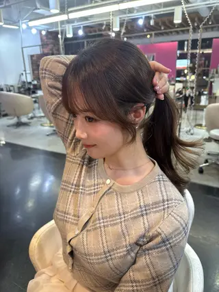 ロング k-two心斎橋 ♡ 顔周りカット/yuiのヘアスタイル