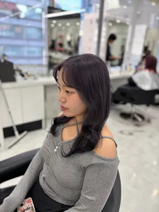 セミロング カラー 透明感💕今っぽ似合 わせ𝐍𝐨. 𝟏のヘアスタイル