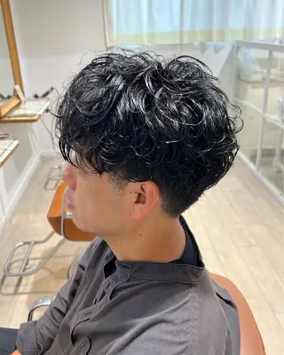 ショート パーマ パーマモデル セイノチヒロのヘアスタイル