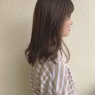 ロング kiyono ⭐︎ダブルカラーのヘアスタイル
