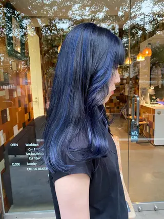ロング カラー 鈴木 映美のヘアスタイル
