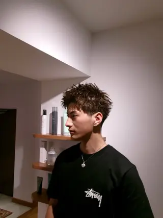 ショート メンズ メンズカット 髙橋創のヘアスタイル