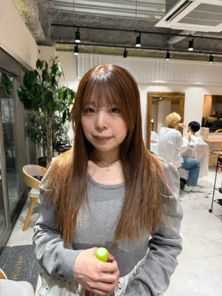 ロング レイヤーカット🫧 ／髪質改善✨TOWAのヘアスタイル