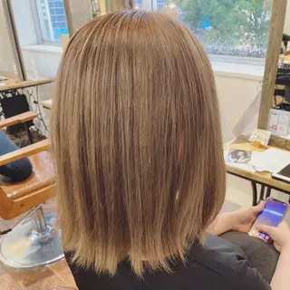 ミディアム 縮毛矯正&髪質改善 ⭐️OGUのヘアスタイル