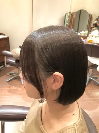 ミディアム カラー ブリーチカラー🤍 ききのヘアスタイル