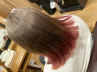 ミディアム カラー JowA✂︎ 目片夏実のヘアスタイル