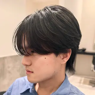メンズ センターパート特化/ メンズカット/ヒロキのヘアスタイル