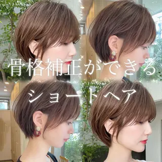 ショート わたる/ボブ〜ロング /縮毛矯正/髪質改善のヘアスタイル