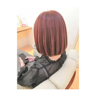 ミディアム カラー 『髪質改善』服部 隆志のヘアスタイル
