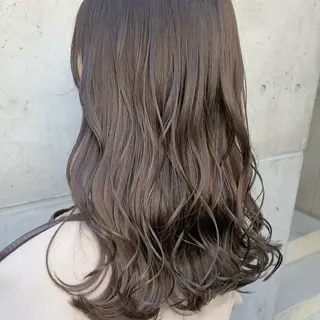 ロング カラー ブリーチなし 暖色カラー/井上あいのヘアスタイル