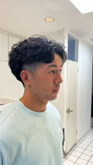 メンズ 川津 由優暉のヘアスタイル