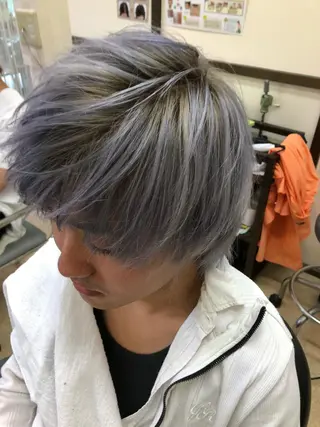 カラー 石塚 浩のヘアスタイル
