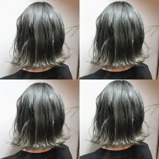 ミディアム タカツド ユウキのヘアスタイル