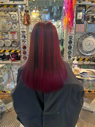 ロング カラー KOYA ｺﾔのヘアスタイル