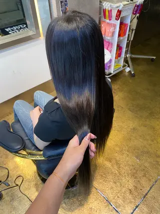 ロング EDeN MAeD まりなのヘアスタイル