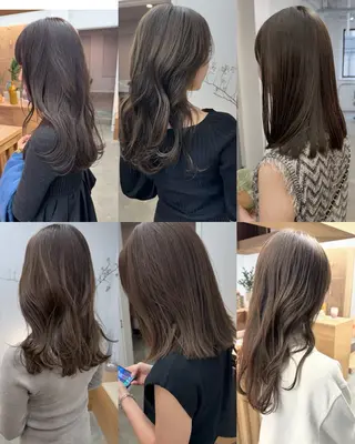 ミディアム 坂本 圭太朗のヘアスタイル