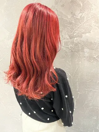 ロング カラー Kayo🐬 /ピンク系カラー🎀のヘアスタイル
