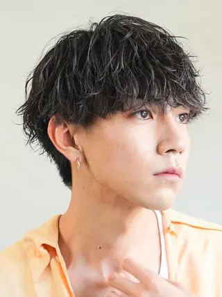 ショート パーマ メンズ fifth/メンズ/ シャドウパーマ/せなのヘアスタイル