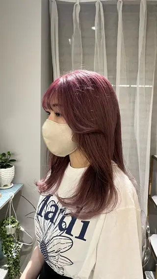 カラー 髪質改善カラー cipre 唯舞のヘアスタイル