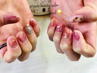 ネイル 🌿Nnail🌿 プライベートサロンのネイルデザイン