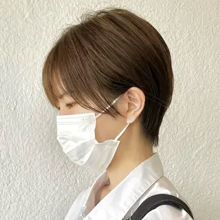 ショート カラー 髪質改善特化 谷口祐綺のヘアスタイル