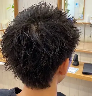 メンズ すなが/ハイライト モデル募集中のヘアスタイル